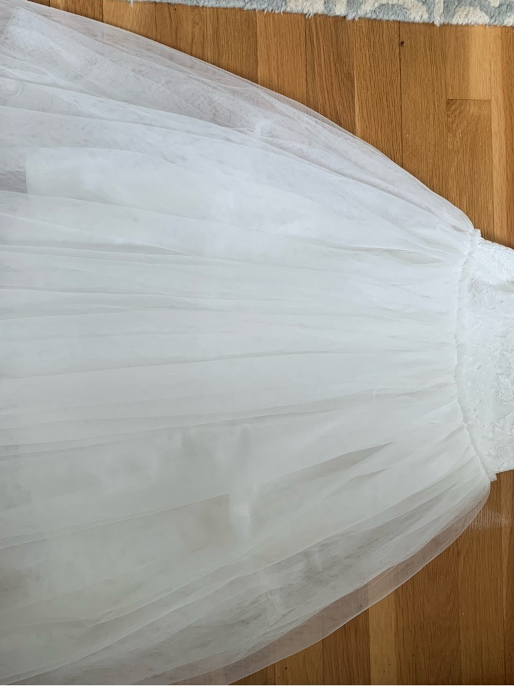 Camilla Flower Girl Dress in White - Picture 7 of 10